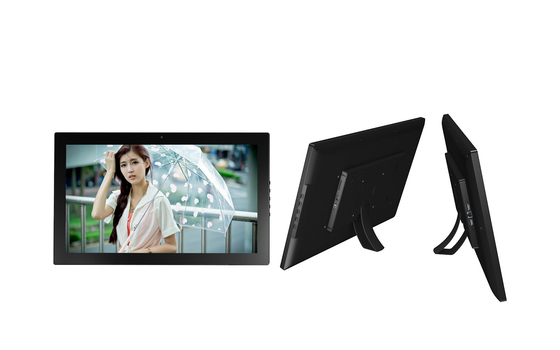 HD WIFI-de muur zet 21,5 Touch screen de Digitale Signage 178x178 het Bekijken Verhouding van het Hoek Hoge Contrast op