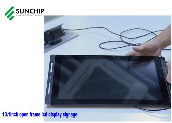 LCD Open Kader Digitale Signage de Speler Industriële LCD van de Metaalreclame Monitor