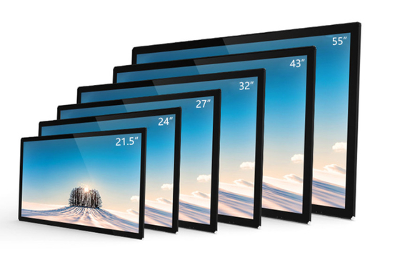 18.5' 21.5' 23.8' 27' Android Touchscreen LCD Display Digitaal signage netwerk Reclame kiosk ondersteuning WIFI 4G LAN